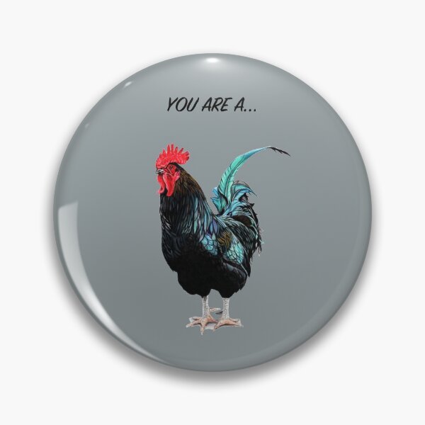 Item preview, RUDE COCKEREL SLOGAN - COCKEREL SLOGAN - COCKEREL - COCKEREL FUNNY - ROOSTER FUNNY - ROOSTER designed and sold by IslesArt.