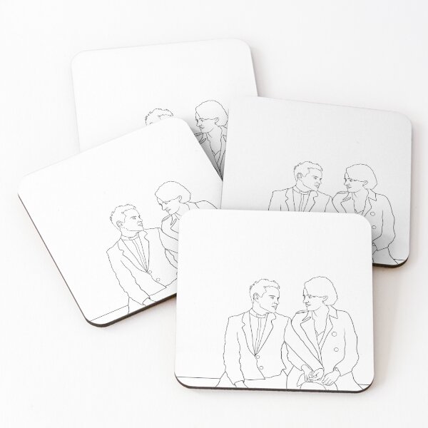 Item preview, Fleabag and Hot Priest - bus stop scene it’ll pass - finale season 2 - Phoebe Waller bridge Andrew scott designed and sold by Sinead Ashcroft.
