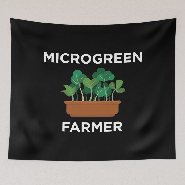 Item preview, Microfarming Sprouts Farmer Microgreeens design designed and sold by jakehughes2015.