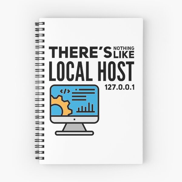 Item preview, There Is Nothing Like Local Host 127.0.0.1 (color black) designed and sold by Stornu2Ruedas.