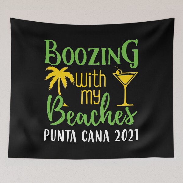 Item preview, Boozing With My Beaches Girls Trip Punta Cana 2021 design designed and sold by jakehughes2015.