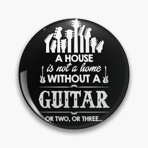 Item preview, A House Is Not A Home Without A Guitar designed and sold by designbychow.