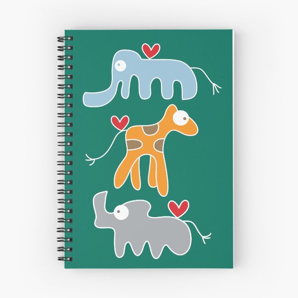 Item preview, Cartoon Elephant, Giraffe And Rhino Trio © fatfatin designed and sold by fatfatin.