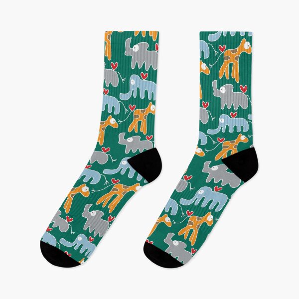 Item preview, Cartoon Elephant, Giraffe And Rhino Trio © fatfatin designed and sold by fatfatin.