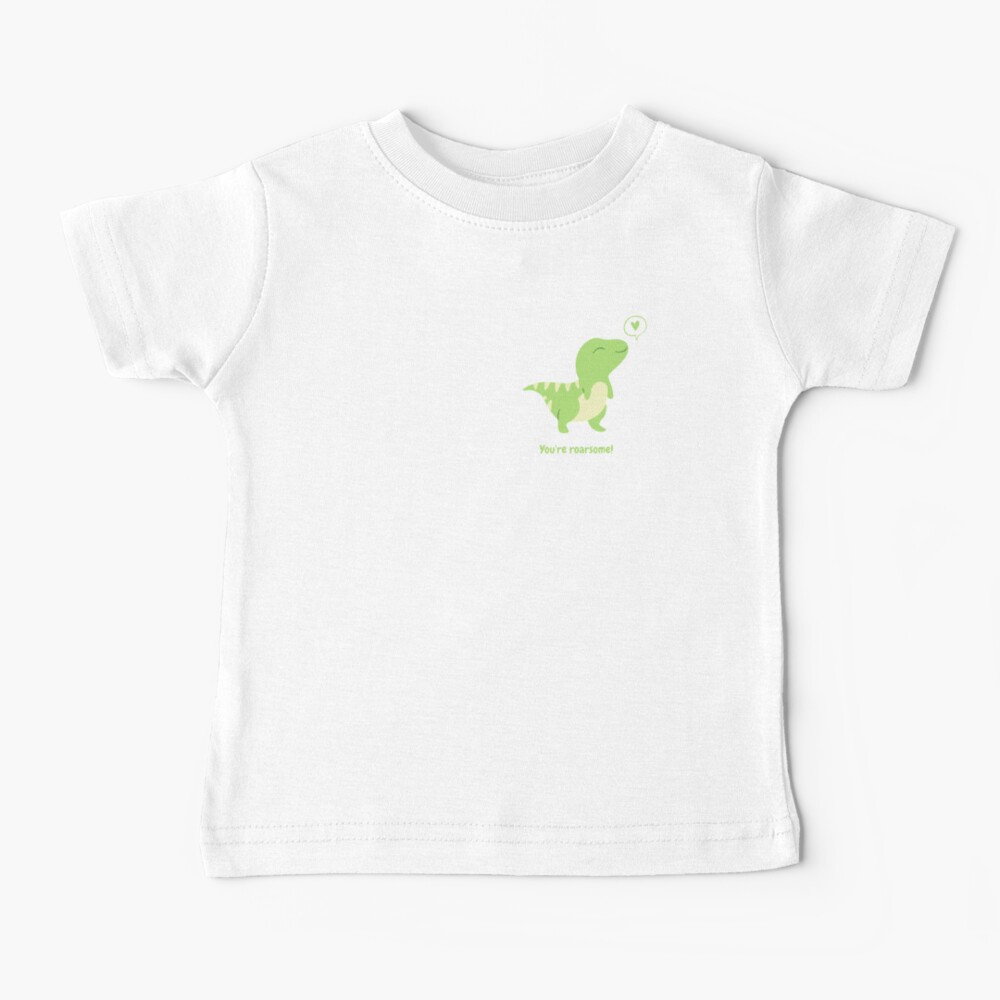 Roarsome dinosaur cartoon tees concept design 16246225 Vector Art