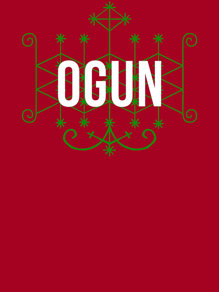 African God Veve Yoruba Santeria Orisha Ogun design | Baby One-Piece
