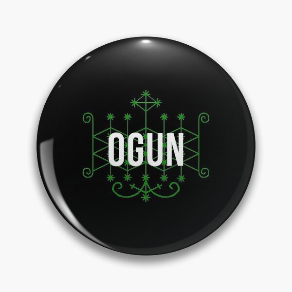 Item preview, African God Veve Yoruba Santeria Orisha Ogun design designed and sold by jakehughes2015.