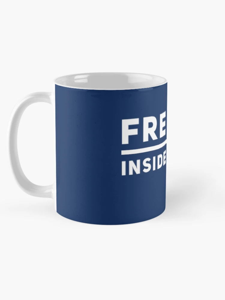 Thumbnail 5 of 6, Coffee Mug, Freedom Inside and Out designed and sold by Jon Raso.