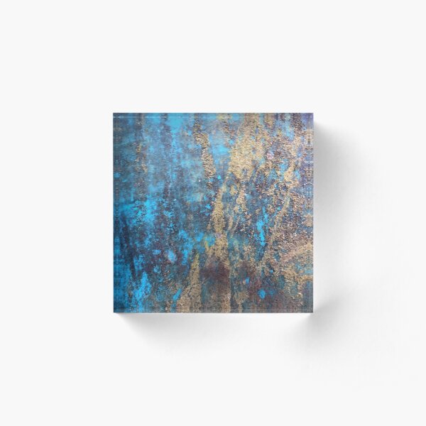 Beautiful Rust 4 Acrylblock
