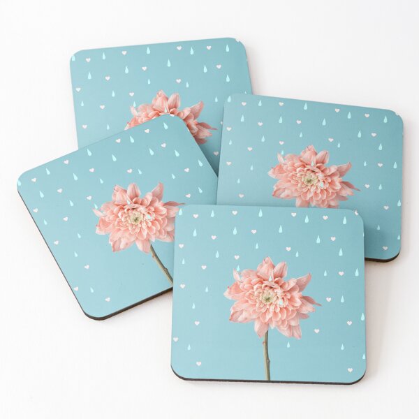 Item preview, Pink Flower Under Rain designed and sold by Lolas-Creations.