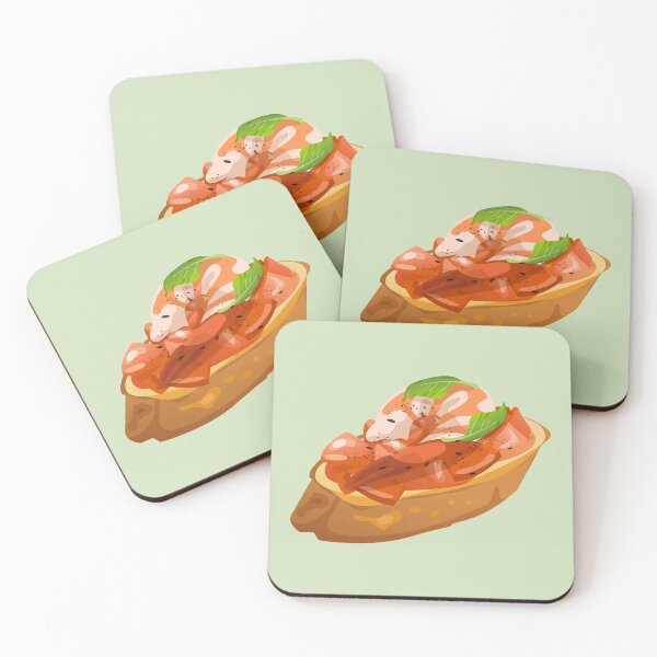 Item preview, Spicy Prawn Bruschetta designed and sold by Alicia Chee.