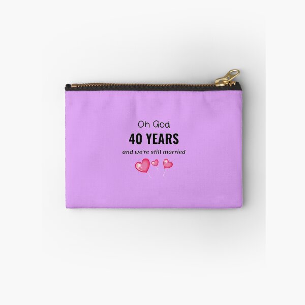 Item preview, 40th Wedding Anniversary Funny Gift for Him or Her designed and sold by TheGreekGuy.