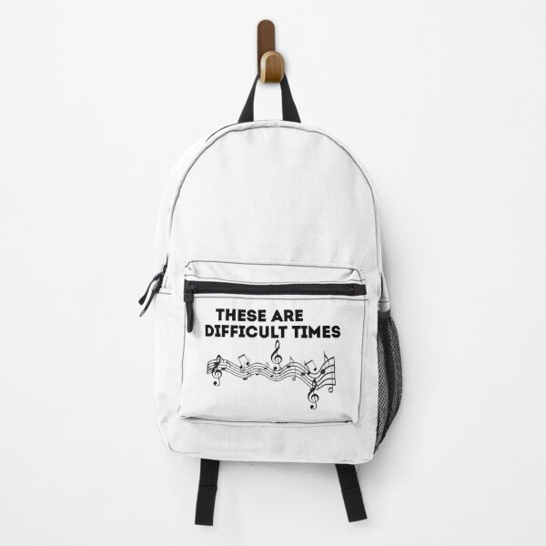 Item preview, These Are Difficult Times. Funny Musician Teacher Pun designed and sold by Mr Wolf.