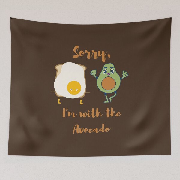 Item preview, I'm With the Avocado designed and sold by hashnan21.