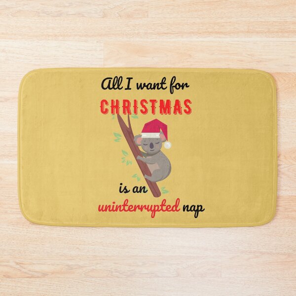 Item preview, Australian Christmas nap koala designed and sold by Mommaspouch.