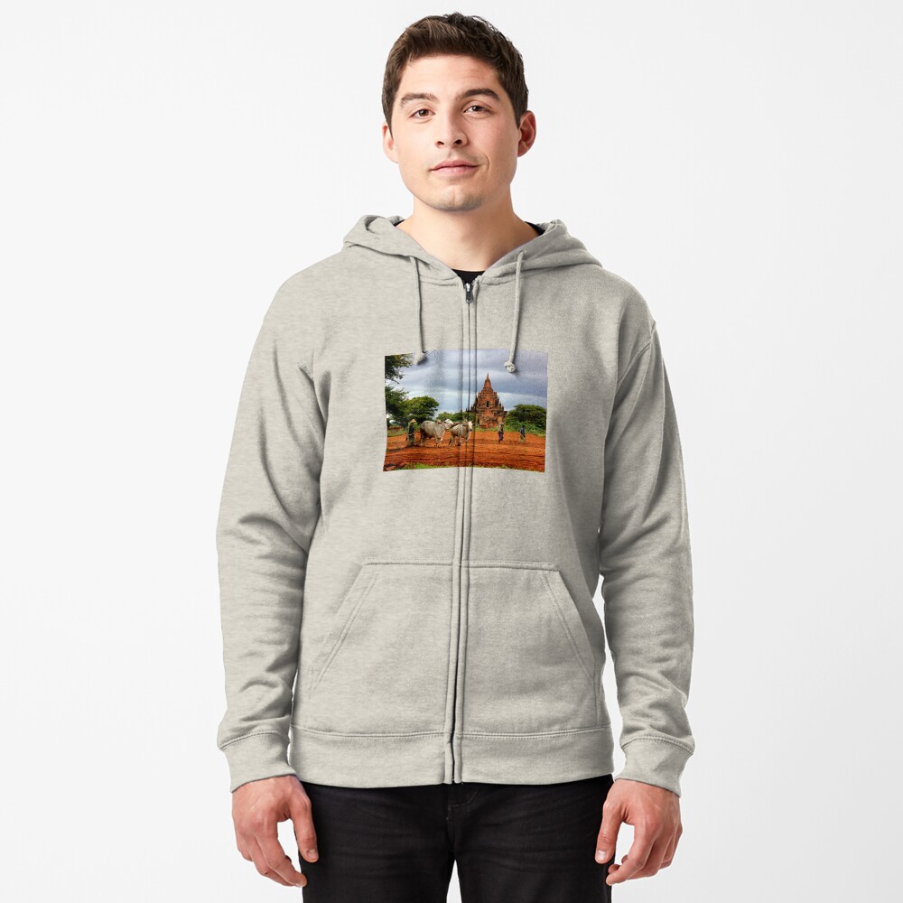 Item preview, Zipped Hoodie designed and sold by remote-travel.