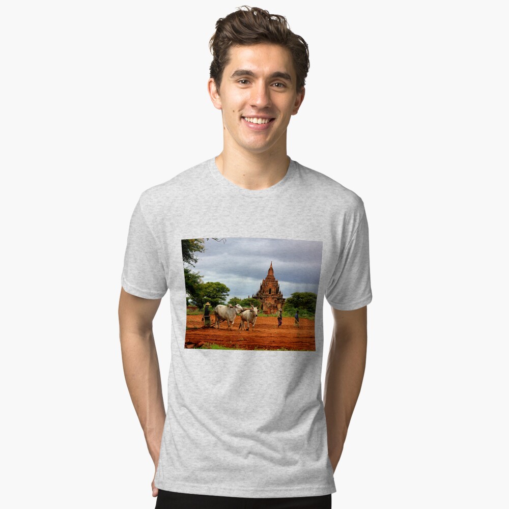 Item preview, Tri-blend T-Shirt designed and sold by remote-travel.