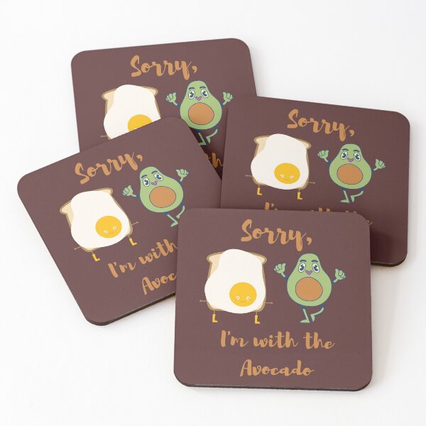Item preview, I'm With the Avocado designed and sold by hashnan21.
