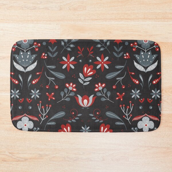 Item preview, Scandinavian Folk Flower Pattern II designed and sold by NordicStudio.