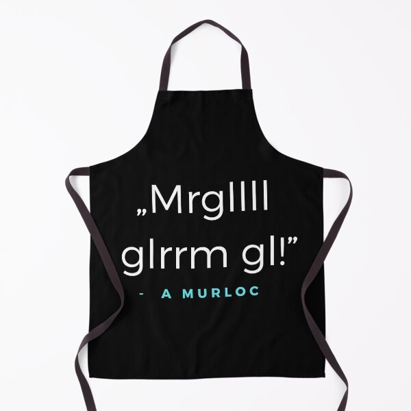 Item preview, Mrgllll glrrm gl! - Murloc Quote designed and sold by ubaDesigns.