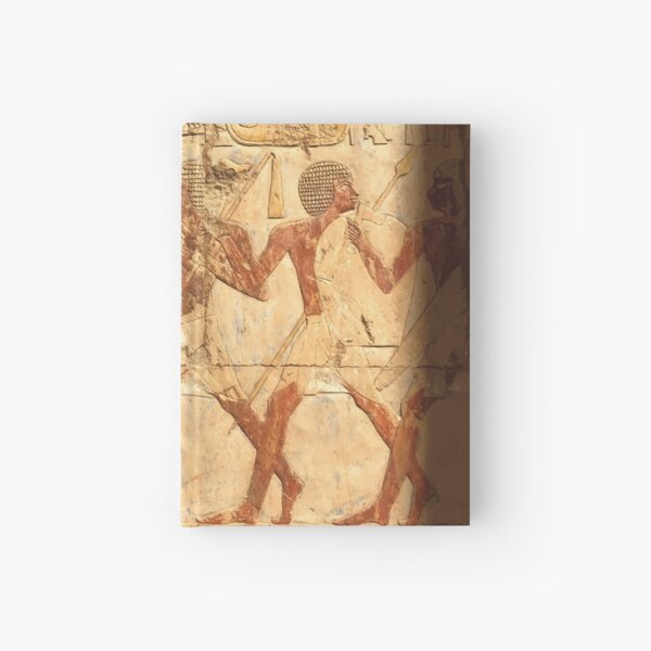 Ancient Egypt Hatshepsut Temple Procession Hardcover Journal