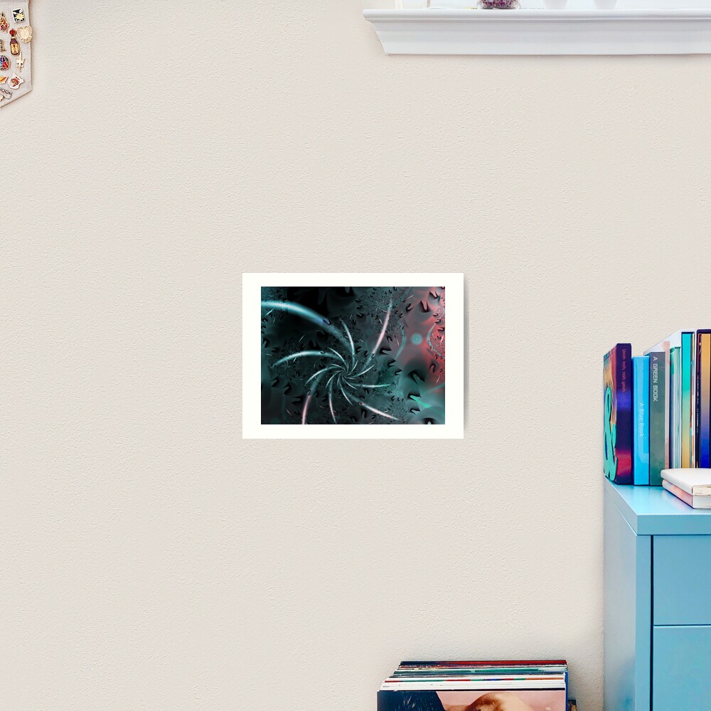 Moon Base - Space Art Art Print