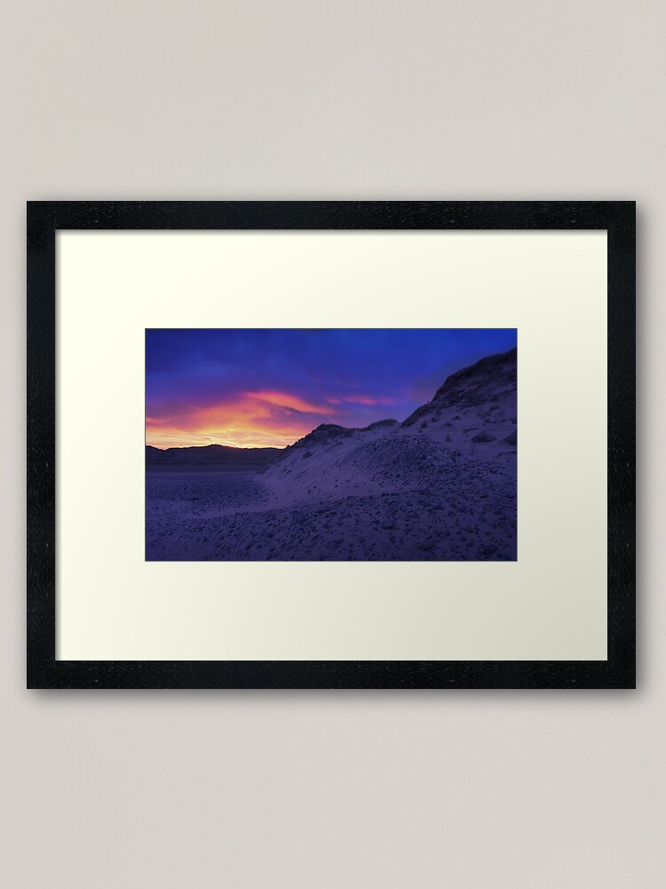 Alternate view of Lines in the Sand Framed Art Print