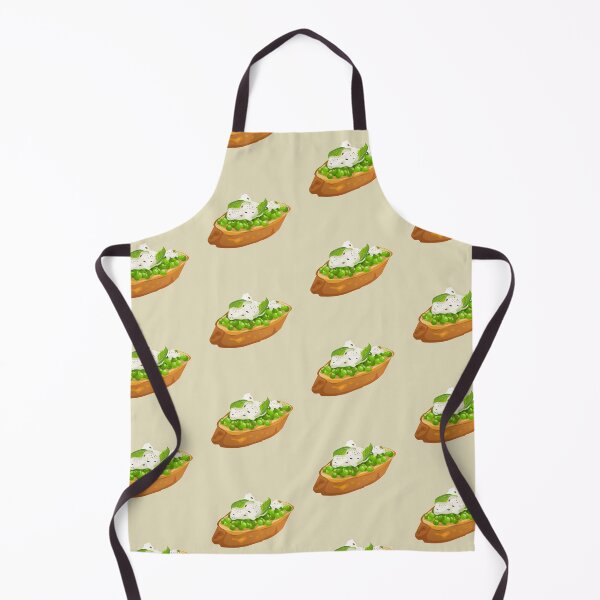 Item preview, Pea and Goat Cheese Bruschetta designed and sold by Alicia Chee.