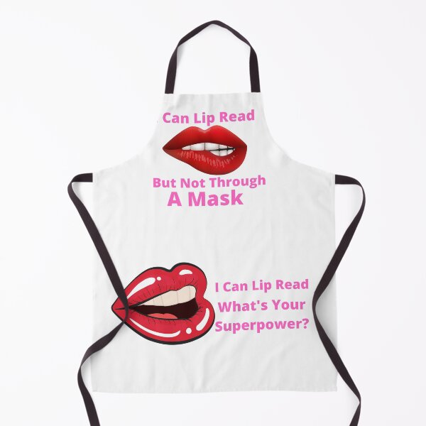 Item preview, I Can Read Lips But Not Through A Mask designed and sold by Beluved.