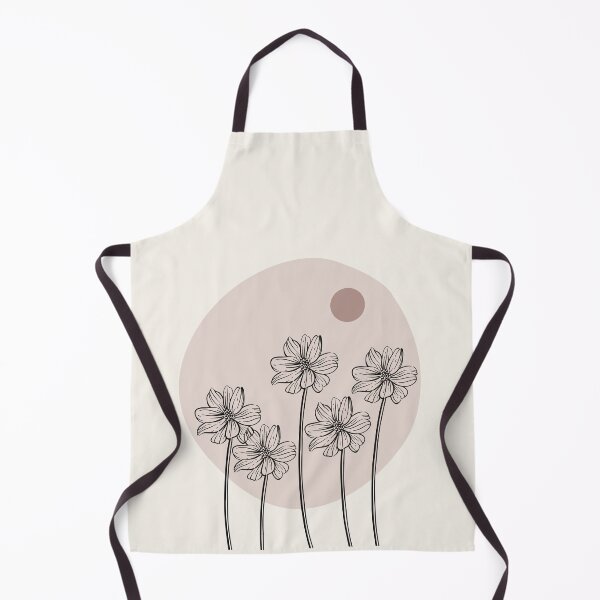 Item preview, Minimalist Simple Abstract Pstel Pink Flower Garden Design designed and sold by zedonee.