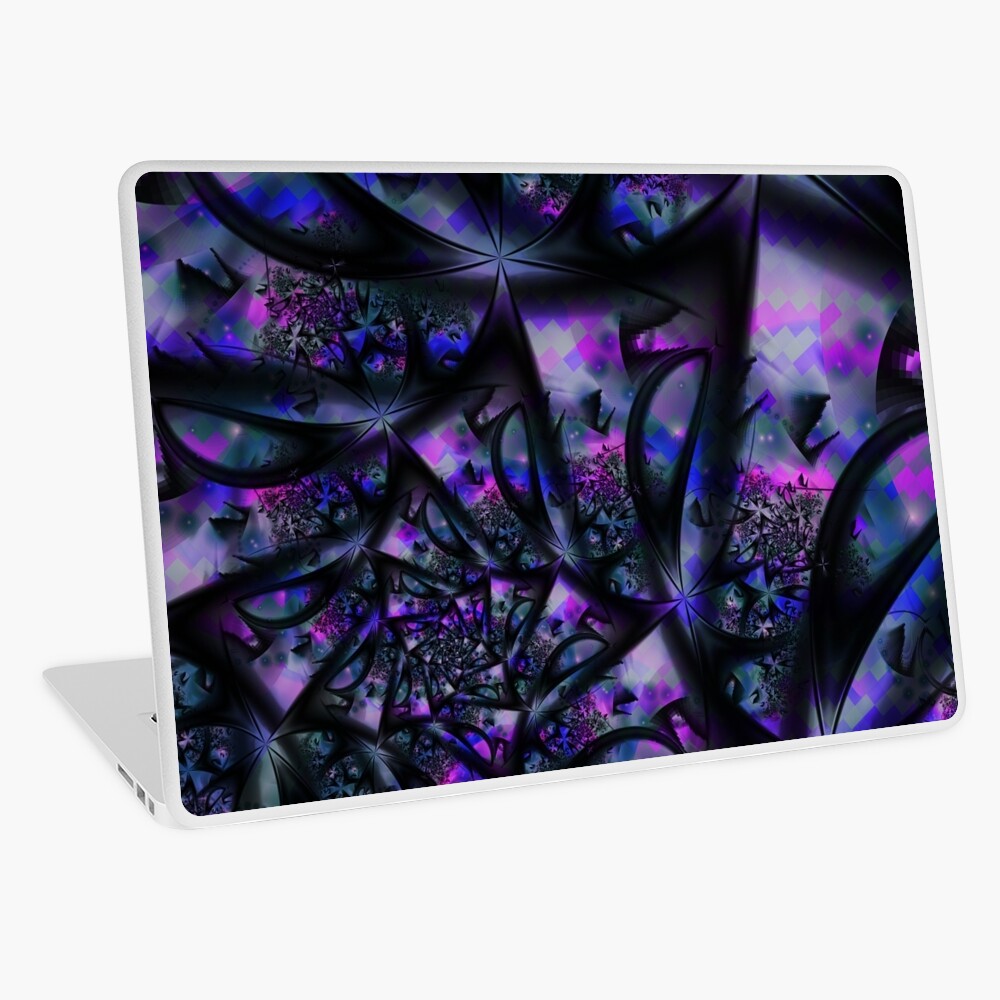 Purple Dreams Abstract Laptop Skin