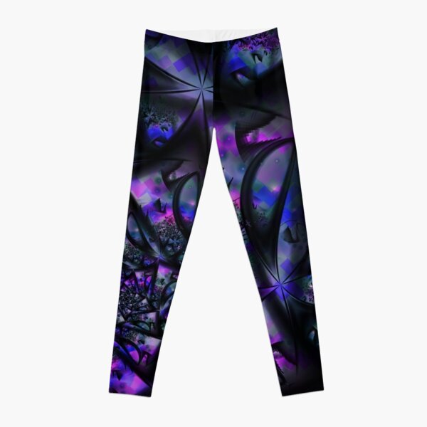 Purple Dreams Abstract Leggings