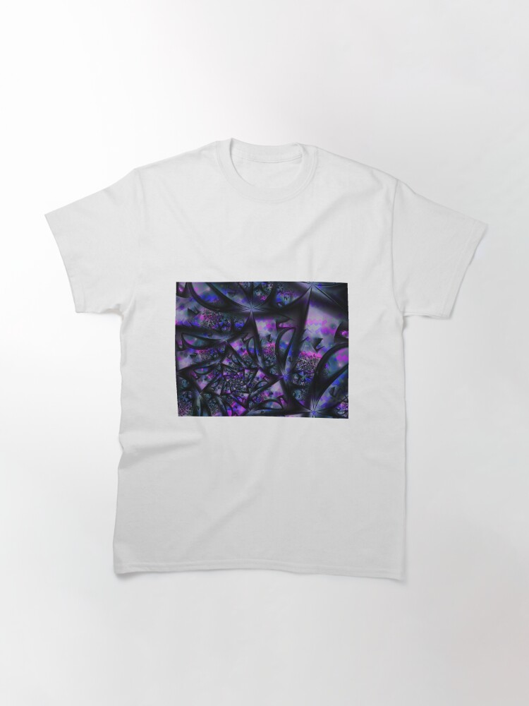 Alternate view of Purple Dreams Abstract Classic T-Shirt