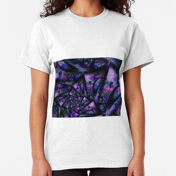 Purple Dreams Abstract Classic T-Shirt