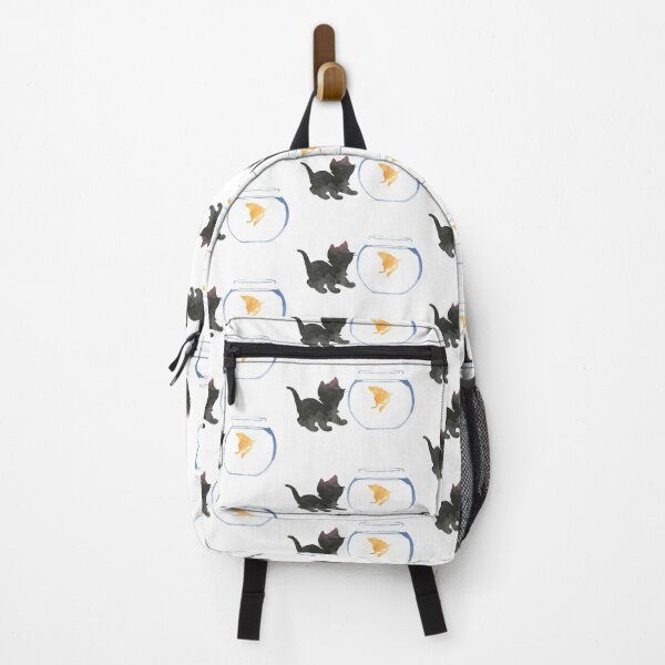 Item preview, Cat and Fish Inspired Silhouette designed and sold by ShadowsInspired.