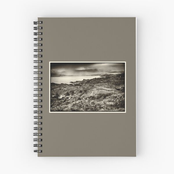 Item preview, Beara Peninsula Kenmare Bay West Cork Stormy Sky Mountain Seascape Art Print designed and sold by ROADTROOPER.