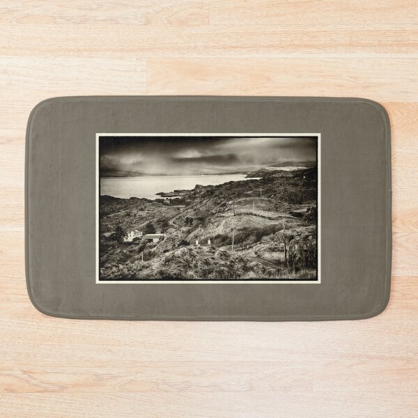 Item preview, Beara Peninsula Kenmare Bay West Cork Stormy Sky Mountain Seascape Art Print designed and sold by ROADTROOPER.