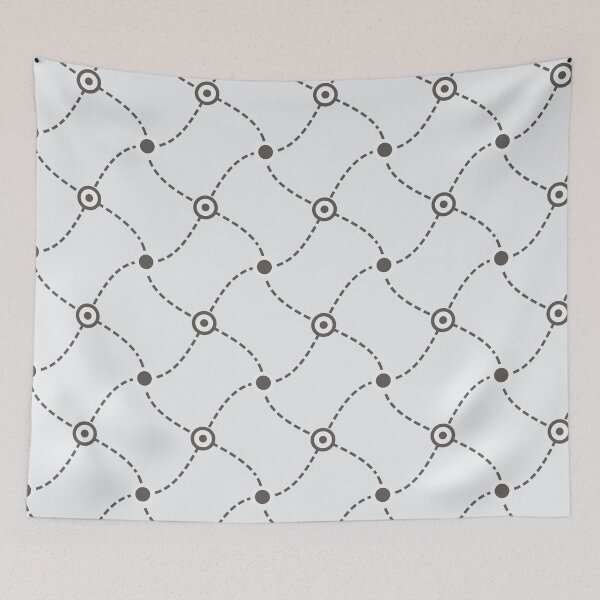 Item preview, Sewing Circles Organic Pattern – Gray designed and sold by RoguePatterns.