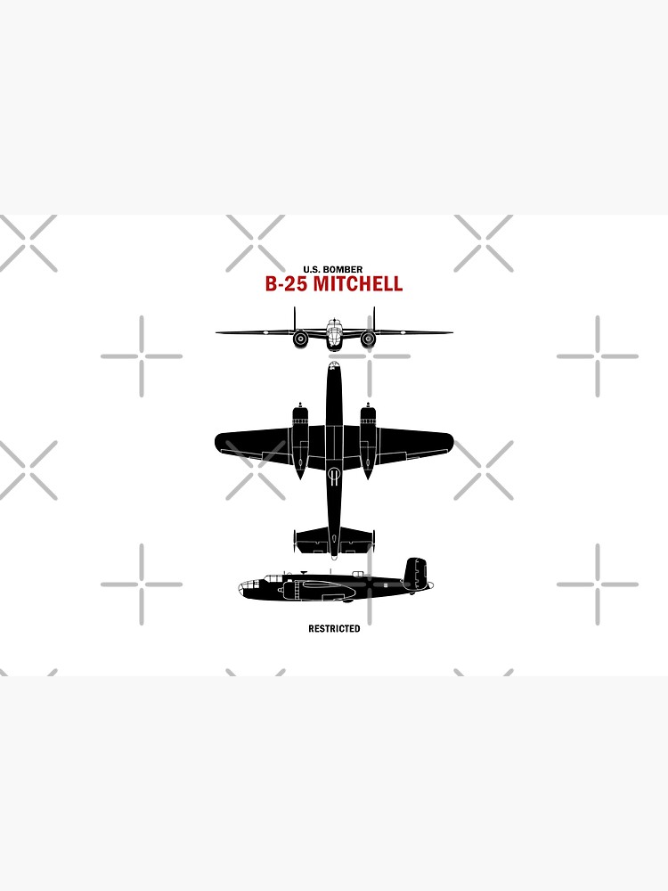 WW2 B25 Mitchell Identification by rogue-design