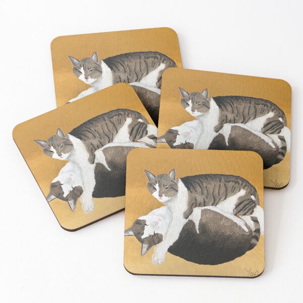 Item preview, YingYang Cats designed and sold by farbey.