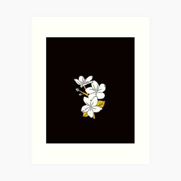 Sampaguita, flower portrayed in a stamp