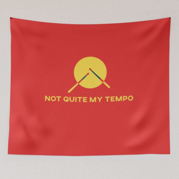 Item preview, Not quite my tempo designed and sold by Irfanistic ....
