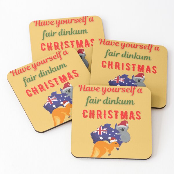 Item preview, Australian Christmas Fair dinkum Aussie Christmas designed and sold by Mommaspouch.