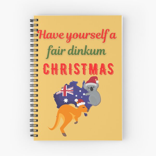 Item preview, Australian Christmas Fair dinkum Aussie Christmas designed and sold by Mommaspouch.