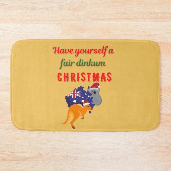 Item preview, Australian Christmas Fair dinkum Aussie Christmas designed and sold by Mommaspouch.