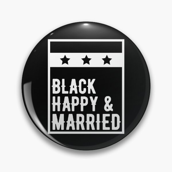 Item preview, Black Happy Married Wedding Gifts for Husband and Wife designed and sold by alenaz.
