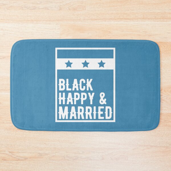Item preview, Black Happy Married Wedding Gifts for Husband and Wife designed and sold by alenaz.