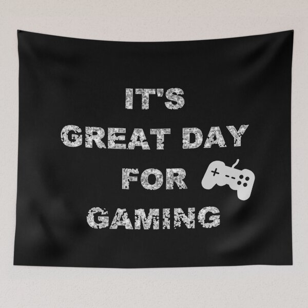 Item preview, it's great day for gaming designed and sold by Diamaber.
