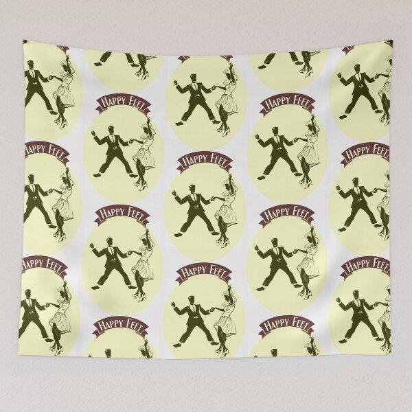 Item preview, Swing Dancing gives you Happy feet designed and sold by hop2swing.