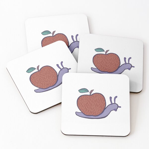 Item preview, Snail with Apple Shell designed and sold by magicae.